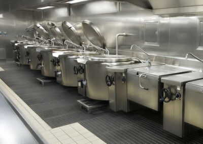 Immagine di una cucina allestita dall'azienda