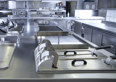 Immagine di una cucina allestita dall'azienda